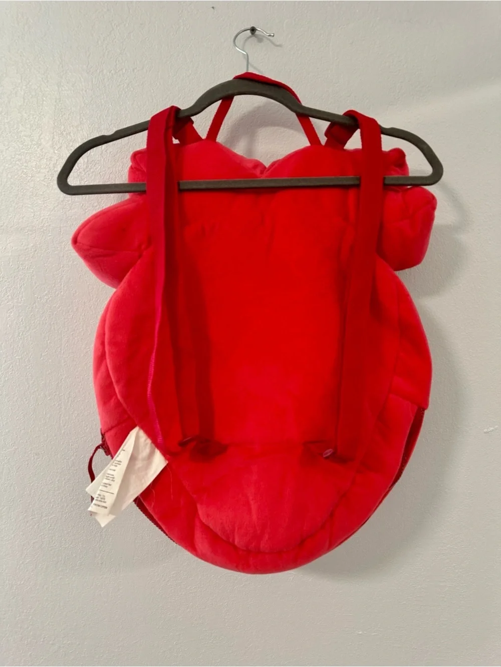Strawberry Shortcake Plush Backpack Kids Pink Strawberry Travel Bag Cute